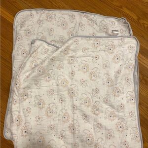 aden + anais baby towel set with lion design